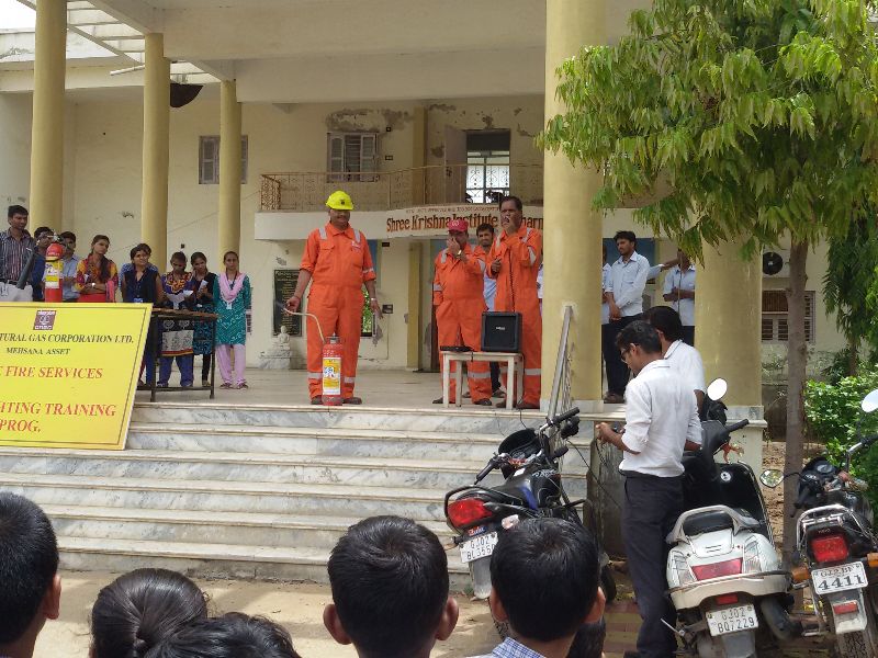 Fire & Safety Program By ONGC