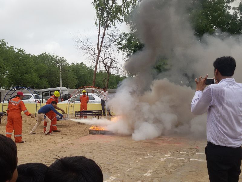 Fire & Safety Program By ONGC